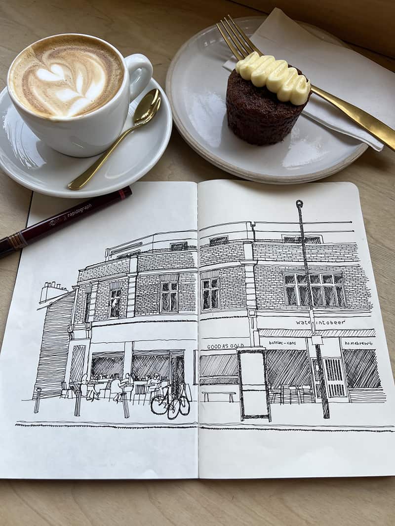 01 Good As Gold Coffee Brockley Sketch Jitesh Patel