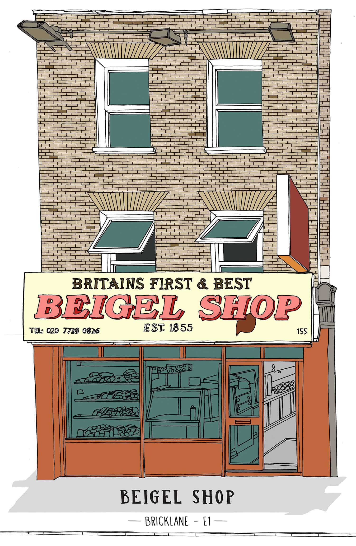 Beigel Shop Brick Lane